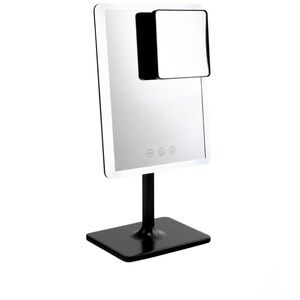 GloTech LED Vanity Mirror Rechargeable Adjustable Lighted 7X Magnifying